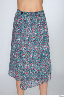 Cynthia casual dressed floral skirt thigh 0001.jpg